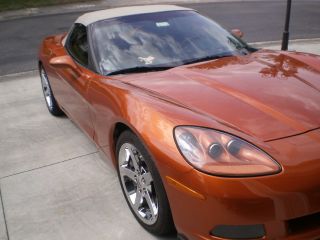 2007 Chevrolet Corvette Convertible,  Atomic Orange,  Cashmere Interior & Top photo