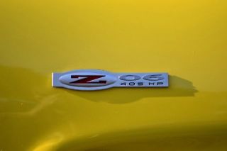 2002 Chevy Corvette Z06 Yellow photo