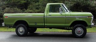 1974 F - 250 Custom Highboy 4x4 360 4 Speed Rust Sell photo