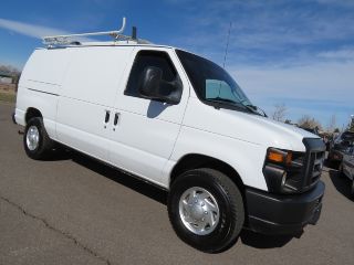 2008 Ford E - 250 Cargo Van Xl Racks Bins Fleet 5.  4 V8 Cruise Very photo