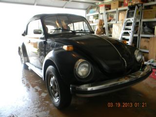 1979 Volkswagen Beetle Base Convertible 2 - Door 1.  6l photo