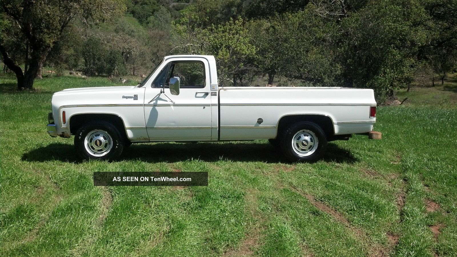 1977 Chevy 3 Querter Ton Camper Special Cheyenne photo