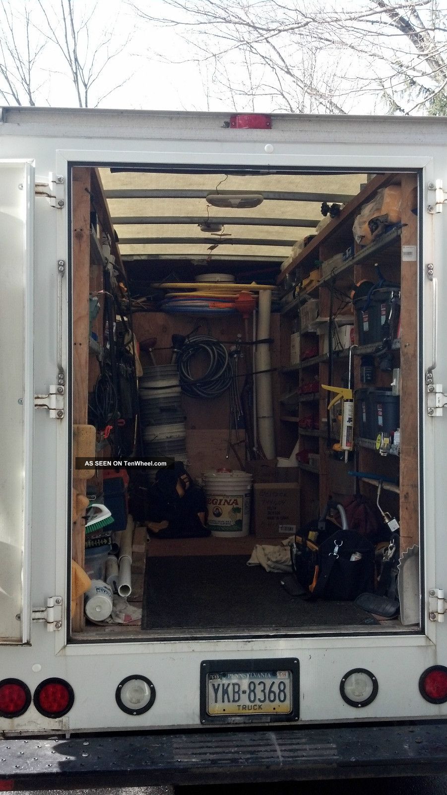 2008 Chevrolet Express 3500 W / Ten Foot Spartan Body And Custom Shelves