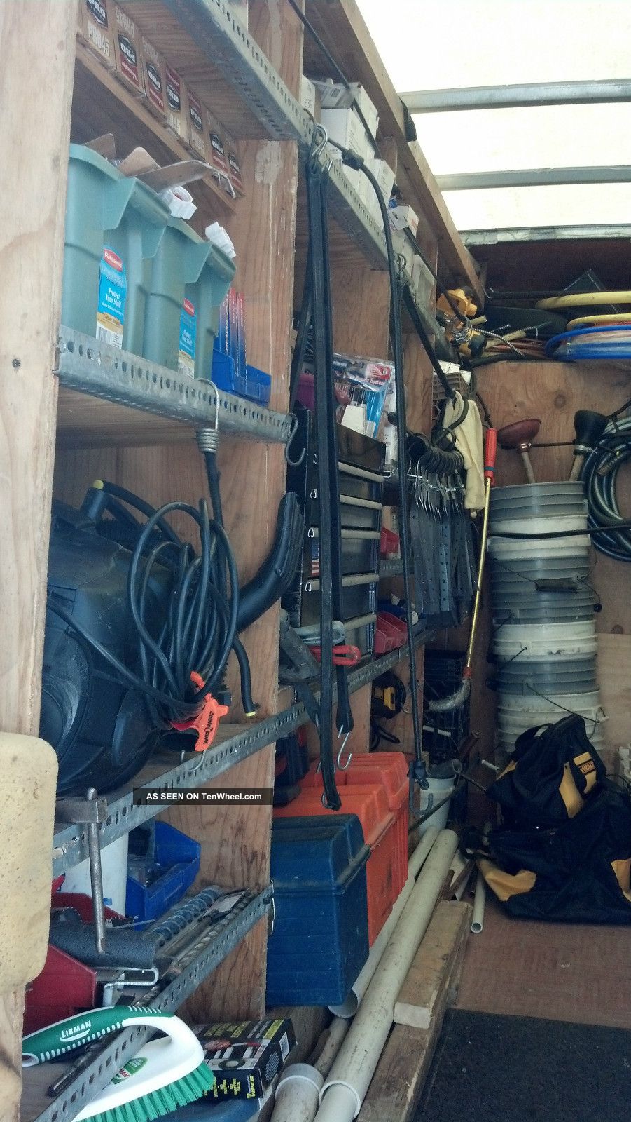 2008 Chevrolet Express 3500 W / Ten Foot Spartan Body And Custom Shelves