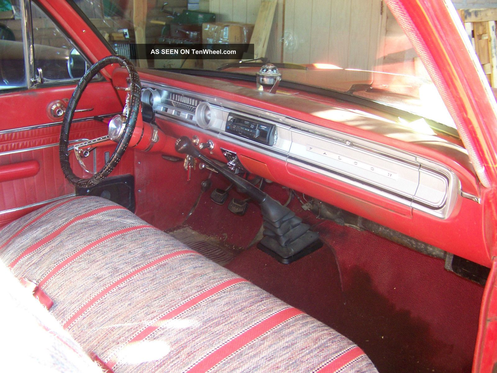 1965 Red Ford Falcon Ranchero
