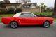1965 California Built Black Plate Car 289 V8 3 Spd No Rust Recently Mustang photo 1