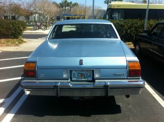 Blue 1985 Delta 88 Oldsmobile Runs And Looks Great photo