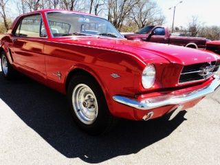 1965 Ford Mustang. . . . .  Vintage photo