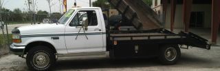 1996 Ford F450 Xlt Flatbed photo