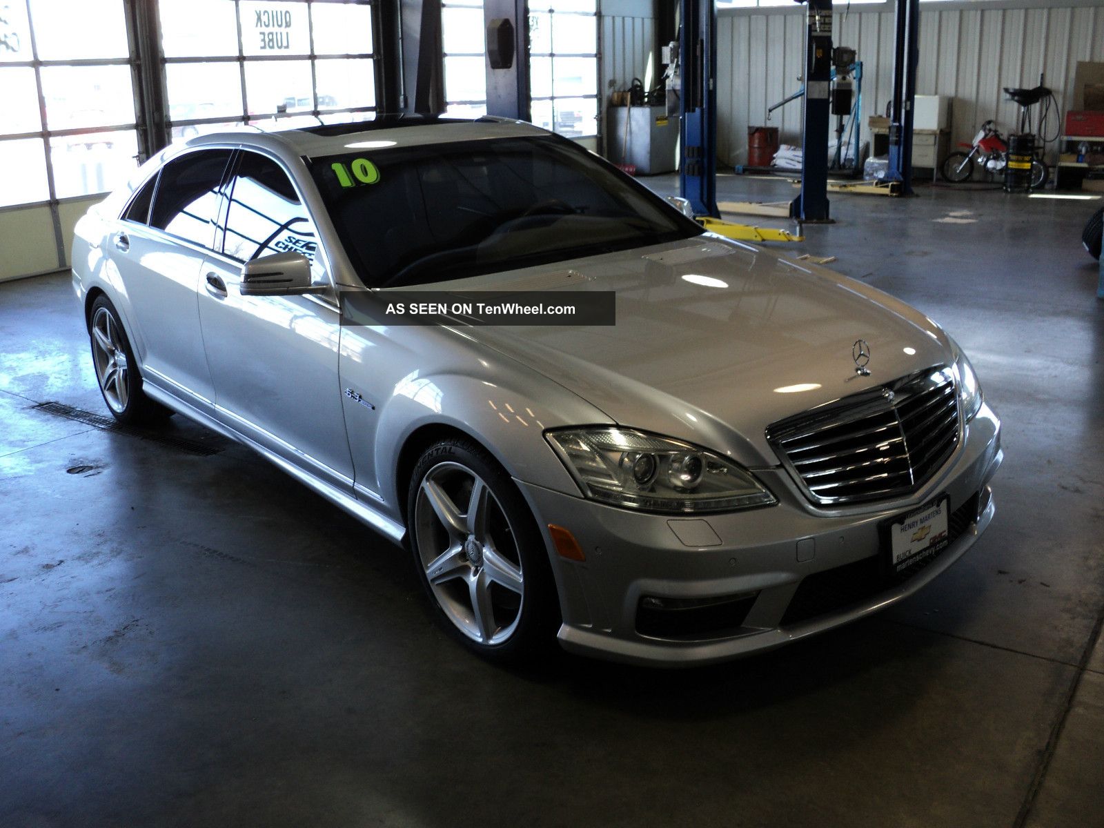 2010 Mercedes Benz S63 Amg Base Sedan 4 Door 6. 3l