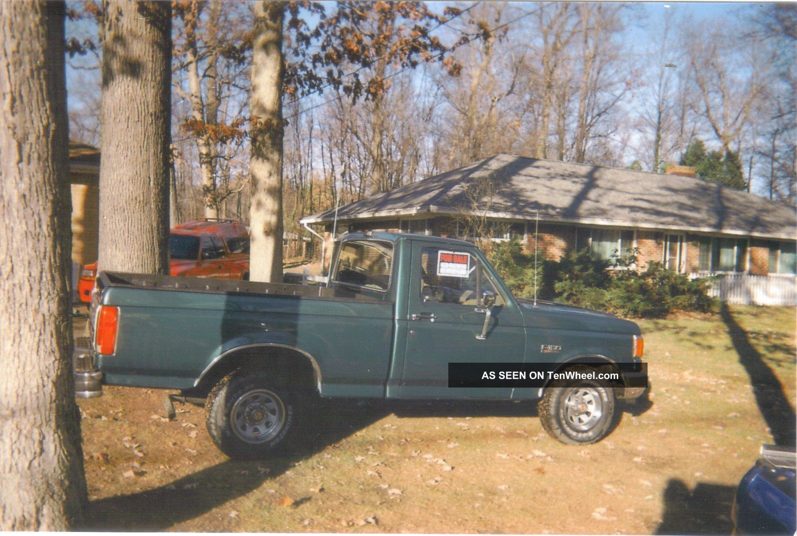 1990 Ford F 150 Custom Standard Cab Pickup 2 Door 4 9l