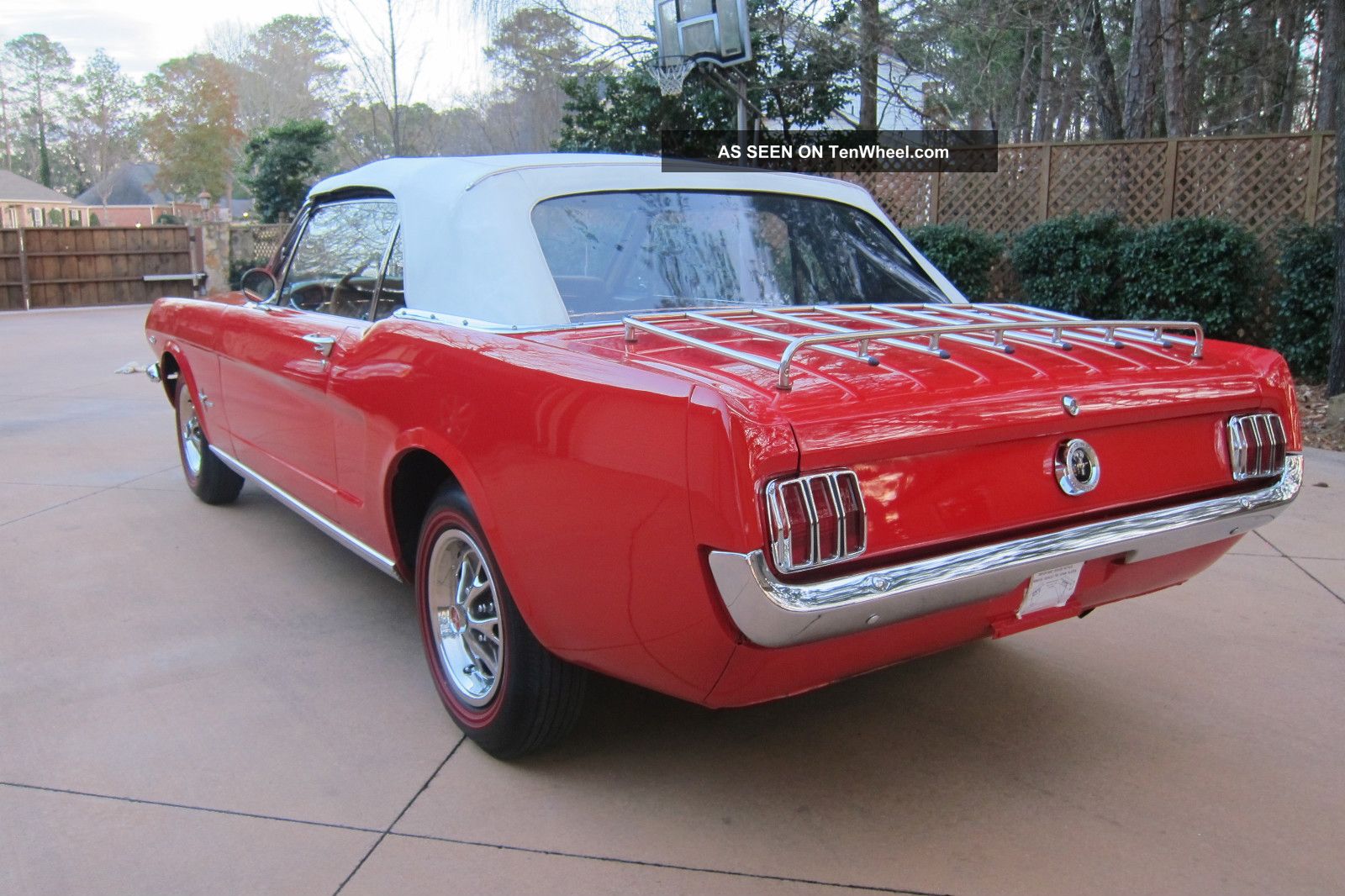 1965 Ford Mustang With Manual Transmission