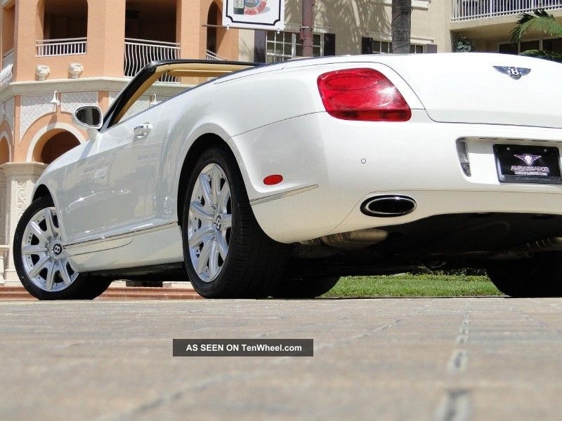 2007 Bentley Continental Gtc Convertible 2 Door 6 0l