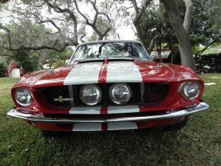 1967 Shelby Mustang Convertible Clone,  Candy Apple Red,  Beauty photo