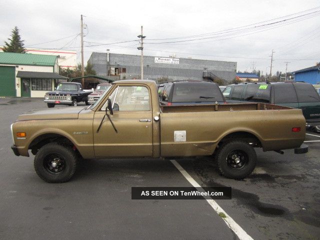 1970 Chevrolet C 10 4x4 Pick Up Truck