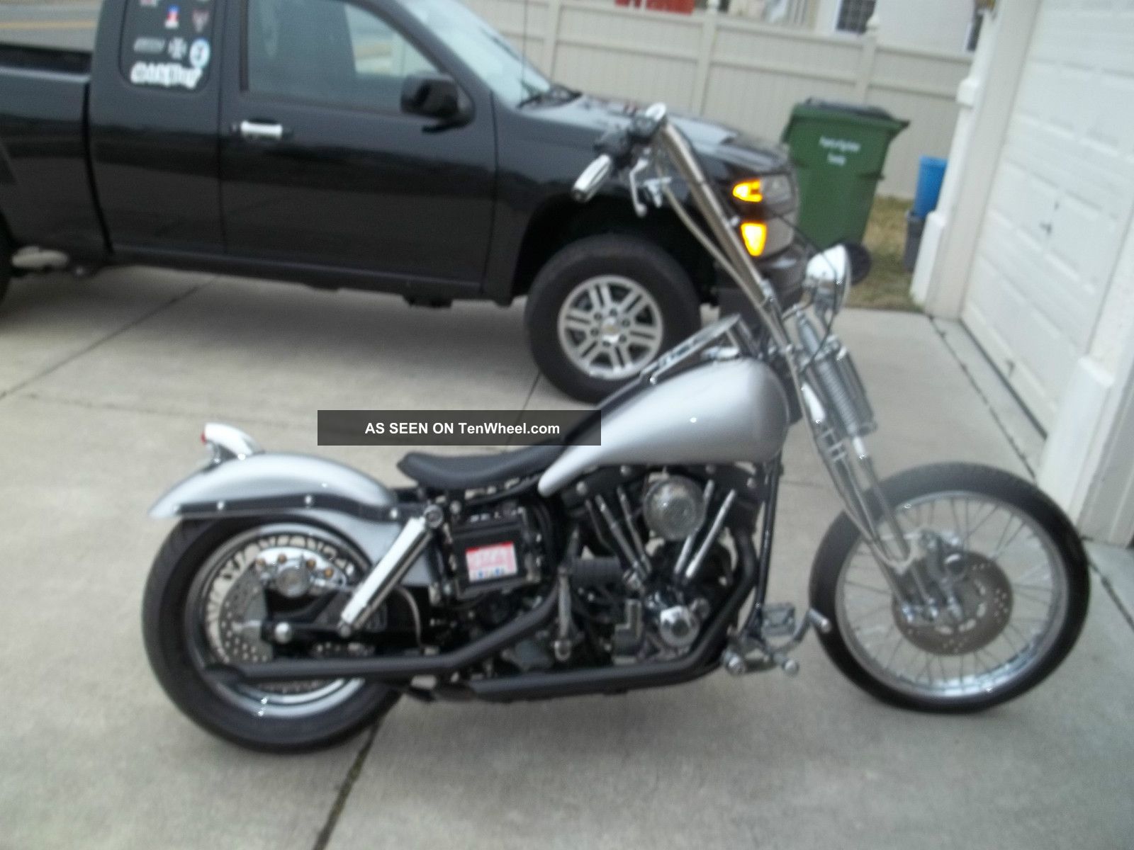 1979 Harley Davidson Shovelhead Custom With Springer Frontend And 180 Tire