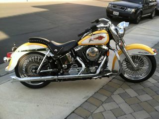 1995 Harley - Davidson Heritage Motorcycle Flstc Classic photo