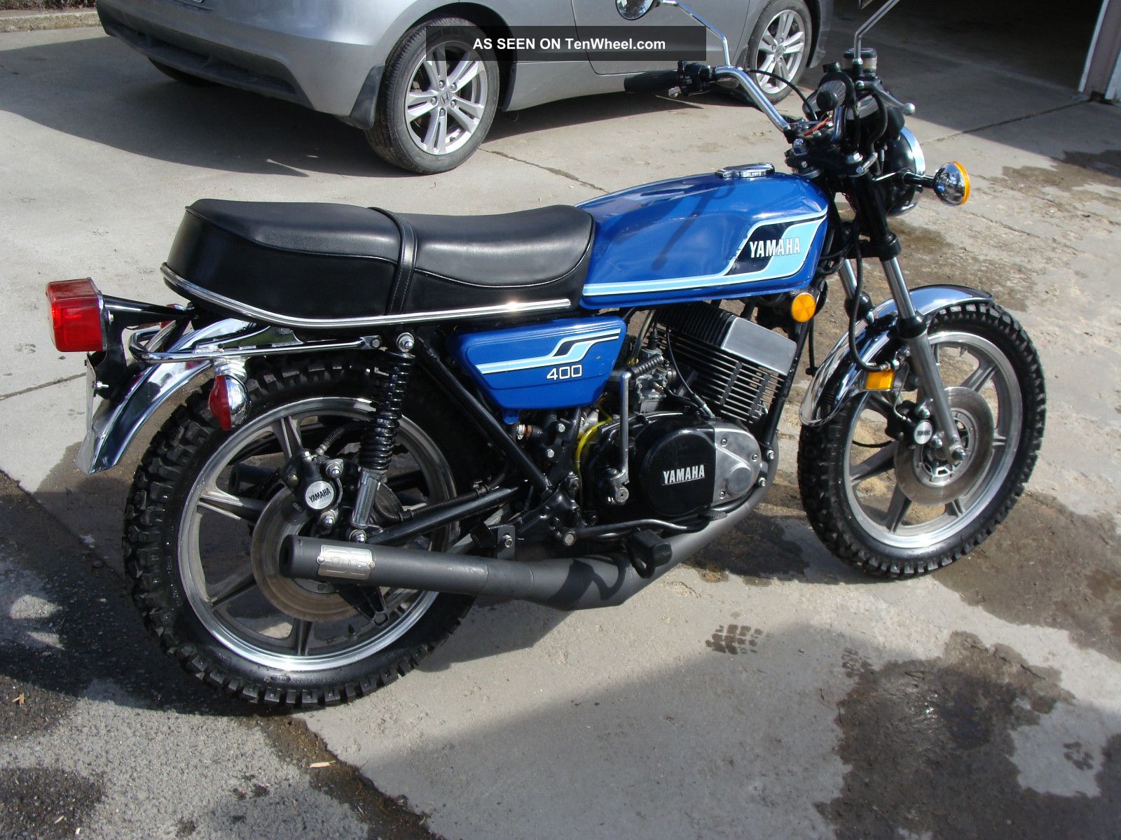 1977 Yamaha Rd 400 2 Stroke Blue Streak