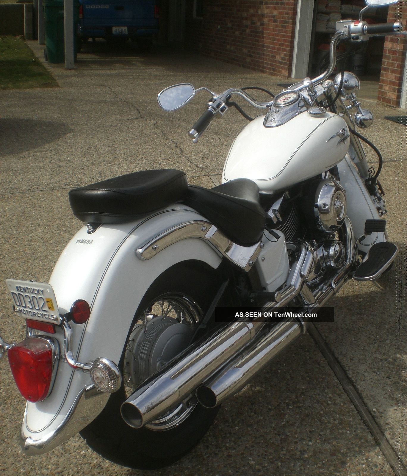 yamaha v star 650 fuel range