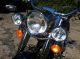2004 Harley Davidson Flstf Soft Tail 8k Extra Chrome Custom Rims Blue Softail photo 5