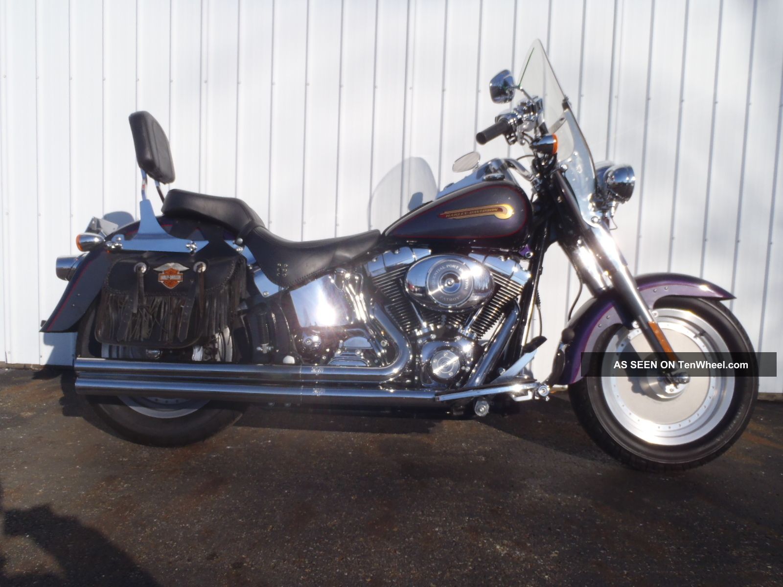 2004 Harley Davidson Flstfi Fatboy Um90937 Jb Softail photo