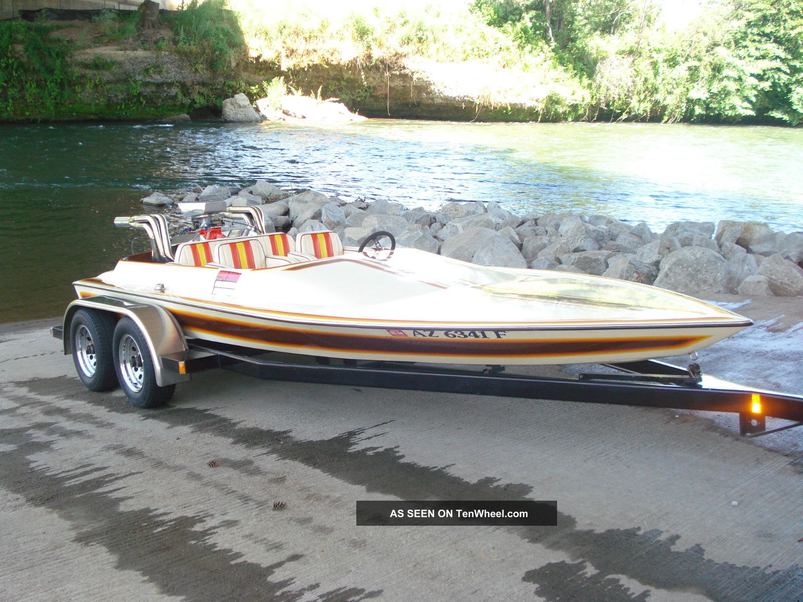 1980 Southwind 19ft Dragster Tunnel Hull Jet Boat Jet Boats photo
