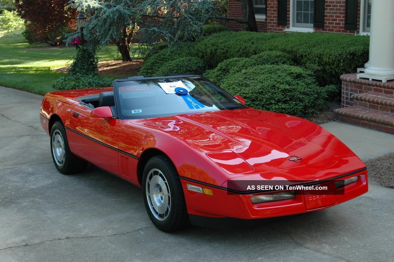 1986 Corvette Convertible Indianapolis 500 Pace Car