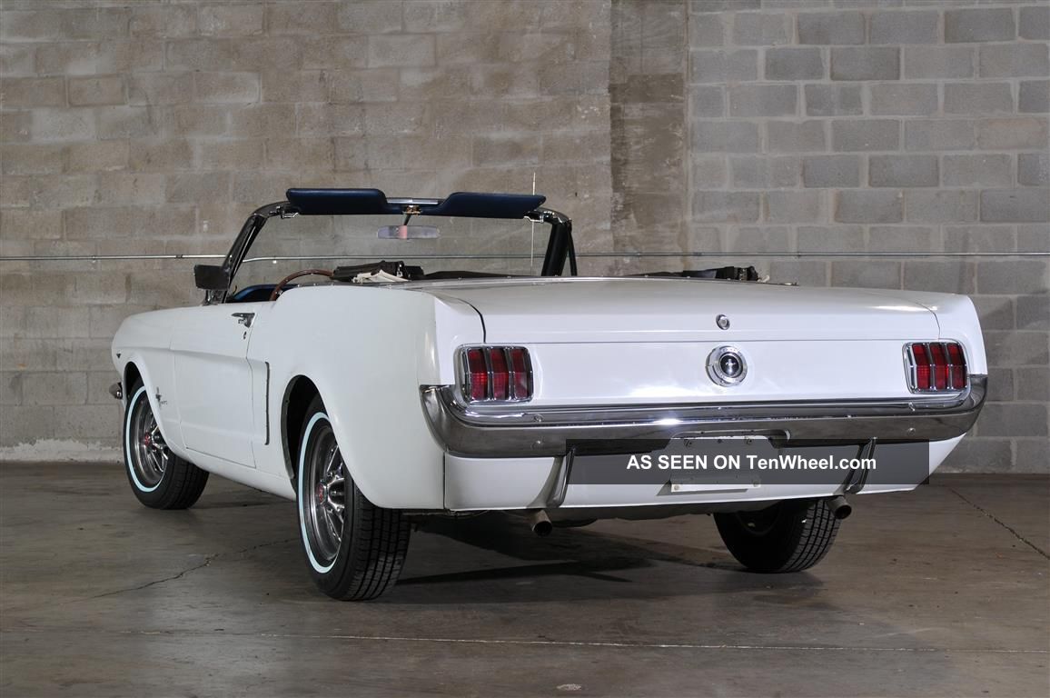 1965 Ford Mustang Convertible 289 V8 A Code