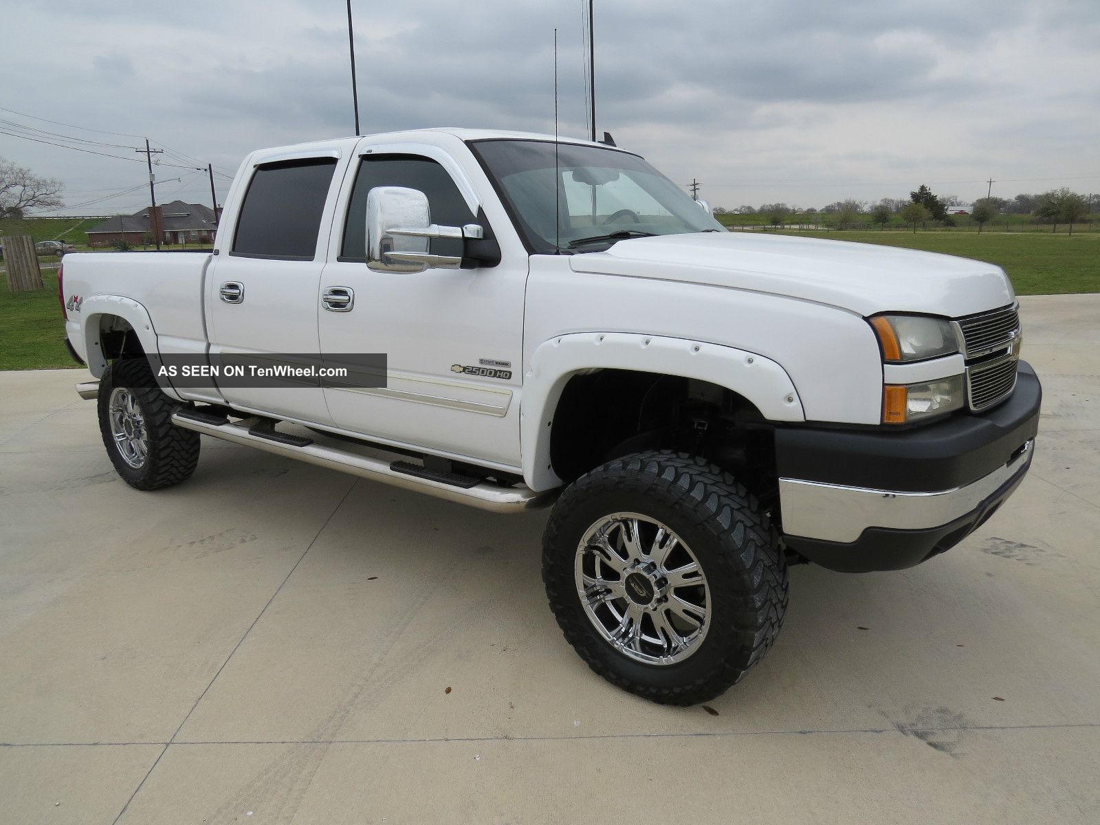 2006 Chevrolet Silverado 2500hd Crew 4wd 6 " Susp Lift Lbz ...