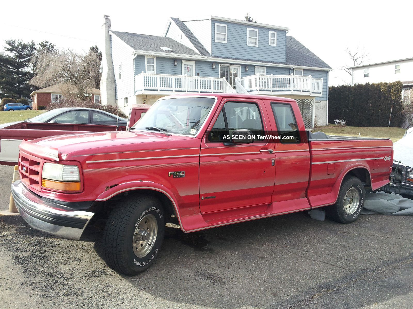 1995 Ford F 150 Xlt Extended Cab Pickup 2 Door 5 0l