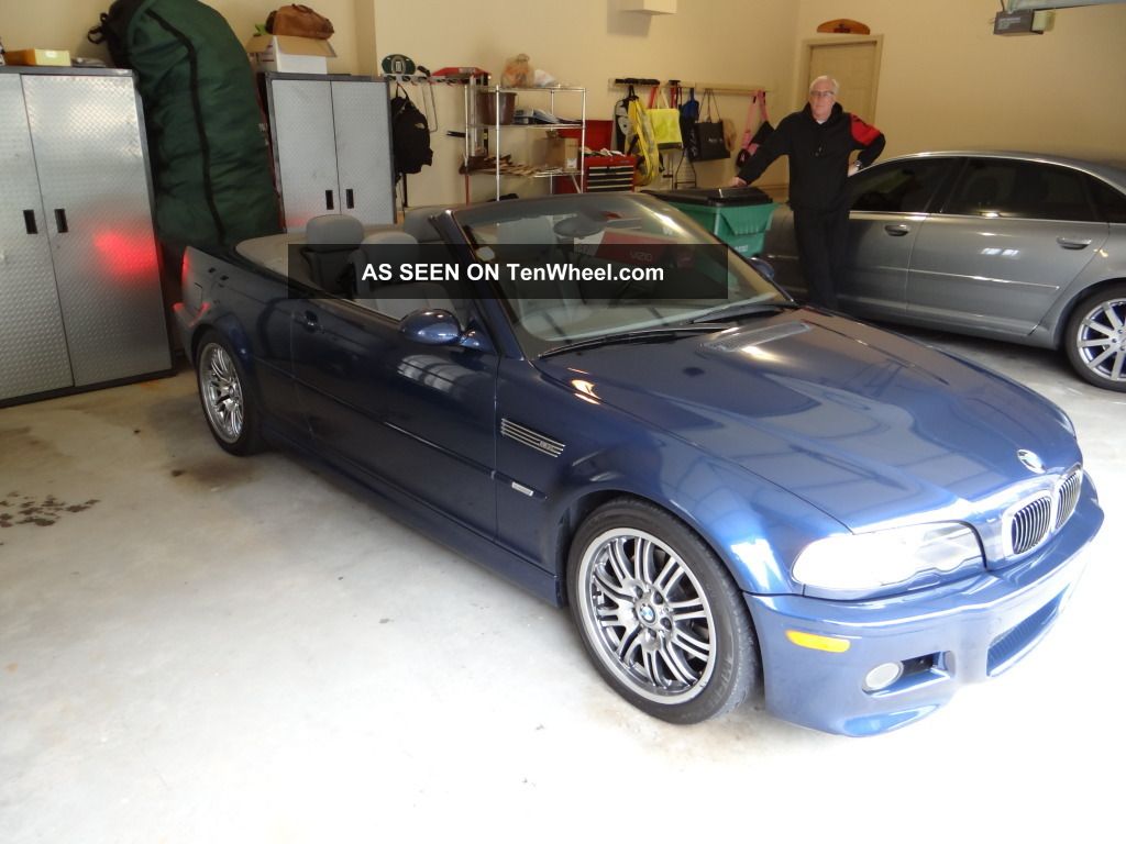 2003 Blue Dove E46 M3 Convertible 6 Speed