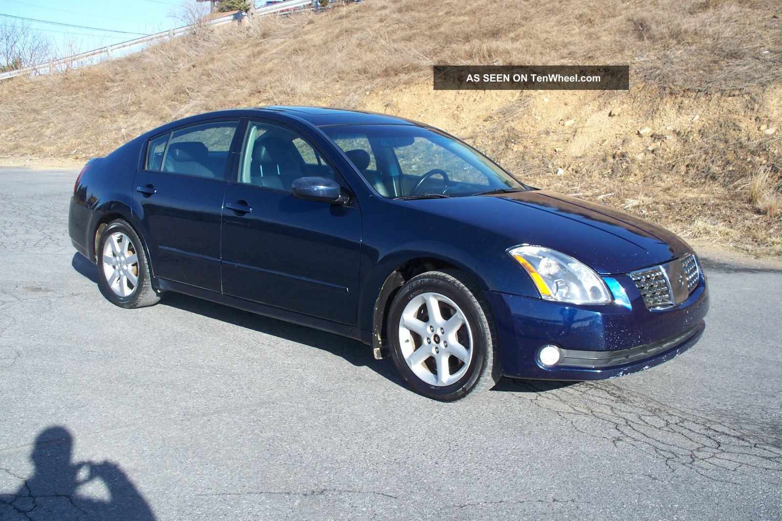 2004 Nissan Maxima Sl Sedan 4 Door 3 5sl With And