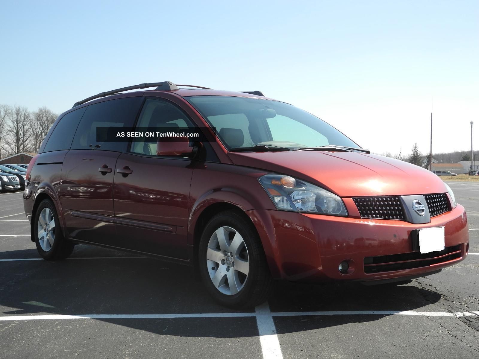 2004 Nissan quest se minivan