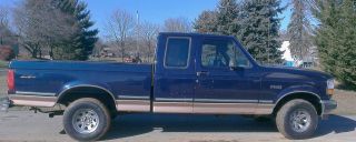 1995 Ford F - 150 Eddie Bauer Extended Cab Pickup 2 - Door 5.  8l photo