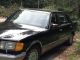 1987 Mercedes - Benz 300sdl Luxury Sedan Black Diesel 195k 300-Series photo 1