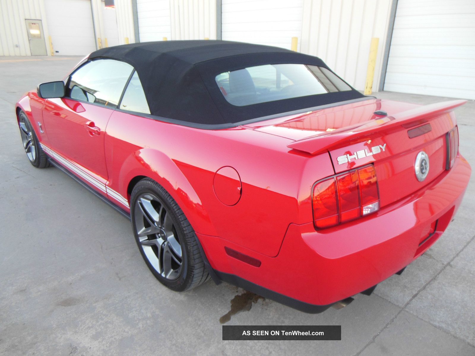 2007 Ford Mustang Shelby Gt 500 Svt Convertible Red 540hp Supercharged