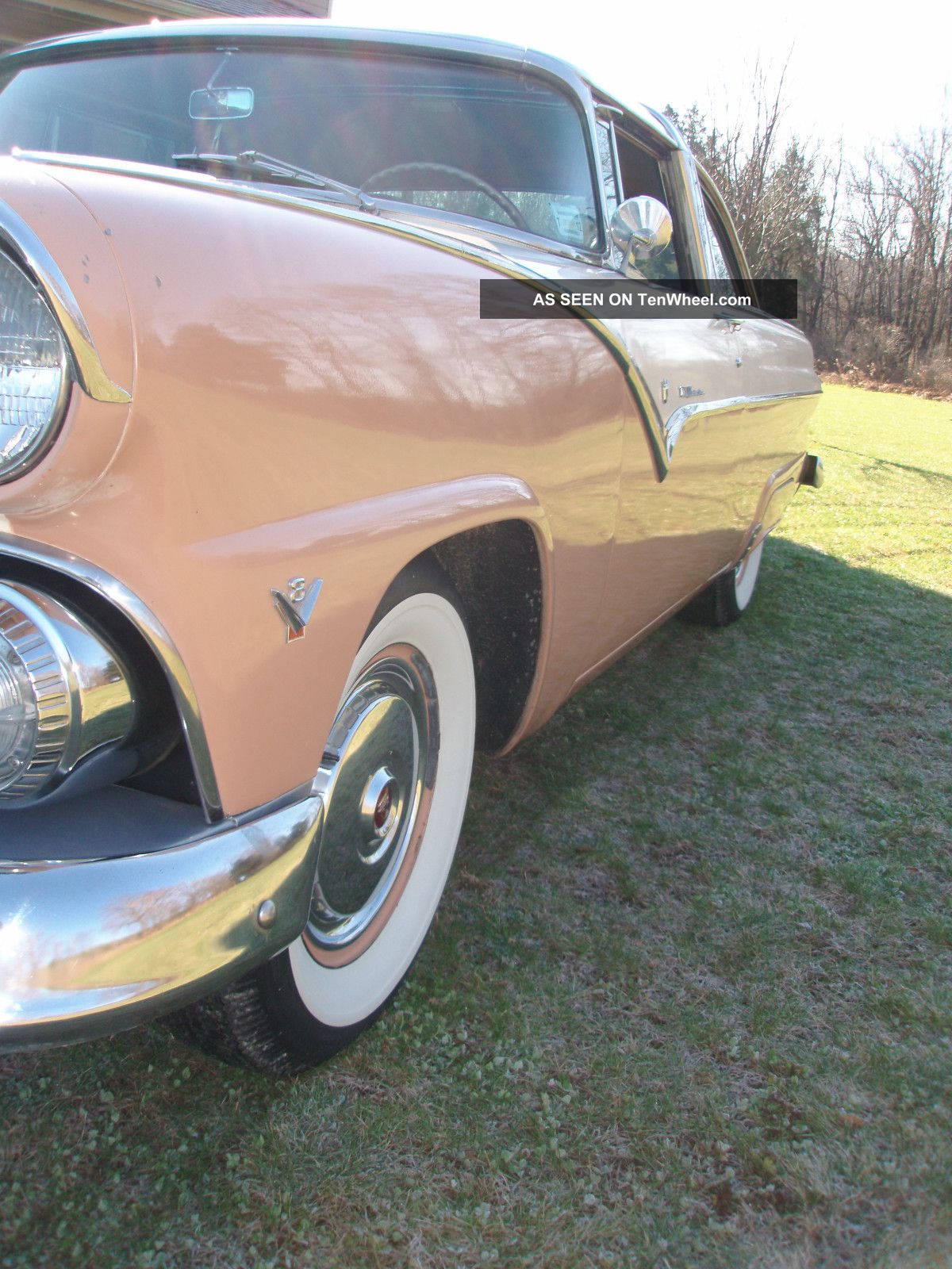 1955 Ford Fairlane Crown Victoria Rare Color Combo