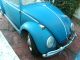 1965 Volkswagen Beetle - Blue - Pop Out Windows - Factory Sun Roof Beetle - Classic photo 8