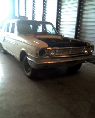 1964 Ford Fairlane Rare 4 Door 4 Speed Special Ordered 289 Yellow Factory Air photo