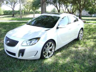 2012 Buick Regal Gs Loaded.  Premium Stereo,  Pearl White photo