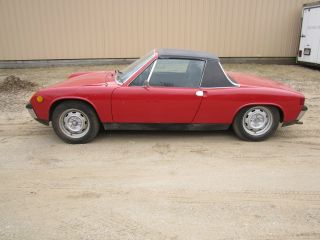 1971 Porsche 914 4 1.  7l Barn Find Project Needs Cleand Up And Drive Or Race photo