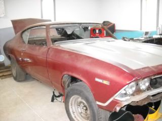 1969 Chevelle Ss 396 Turbo 400 Resto Started,  Needs Finished. photo