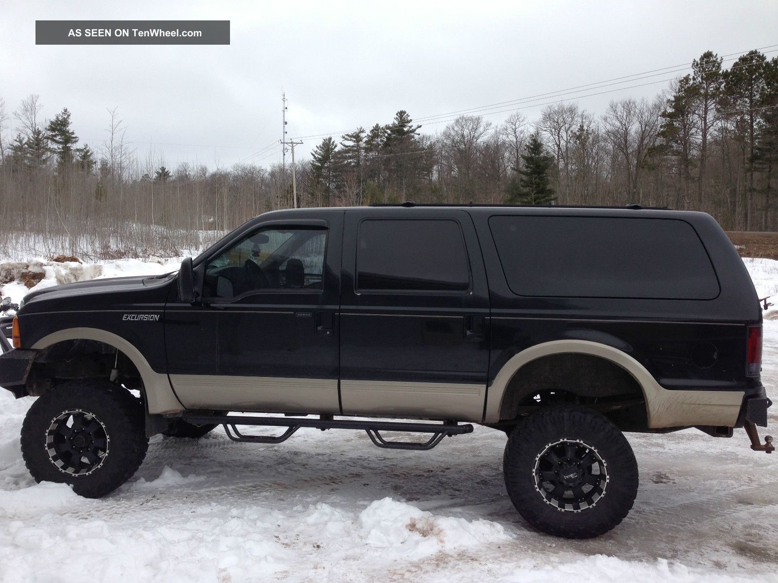 Custom lifted ford excursions #3