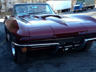 1967 Chevrolet Corvette Convertible - Runs Great; Factory Side Piping photo