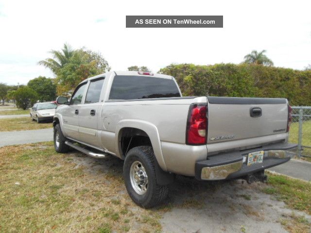 2005 Chevrolet Crew Cab Lt 2500 Dura Max Hd Diesel 2 Wheel
