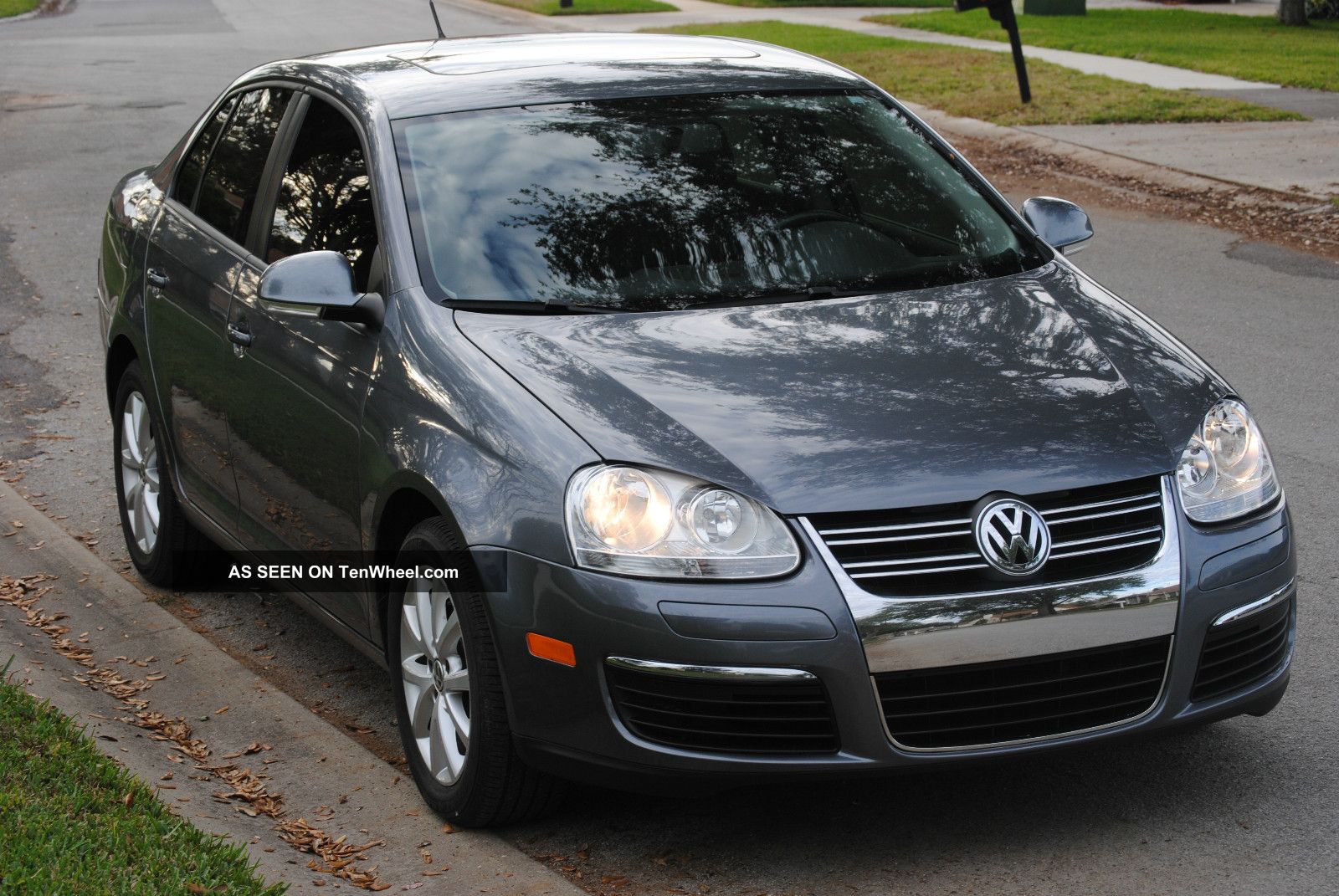 2010 Vw Jetta 2 5l Anthracite Metallic Loaded