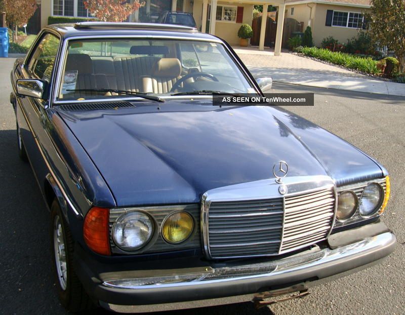 1983 Mercedes turbo diesel coupe #7