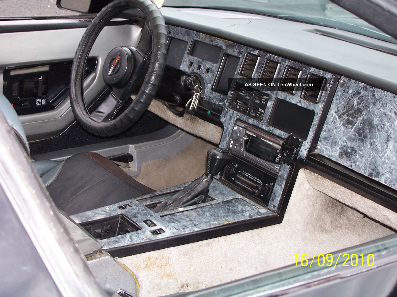 1984 Corvette Coup Rebuilt Motor Black Paint Some Interior