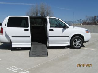 Handicap Wheelchair Van 2008 Chevrolet Uplander Base Mini Cargo Van 4 - Door 3.  9l photo