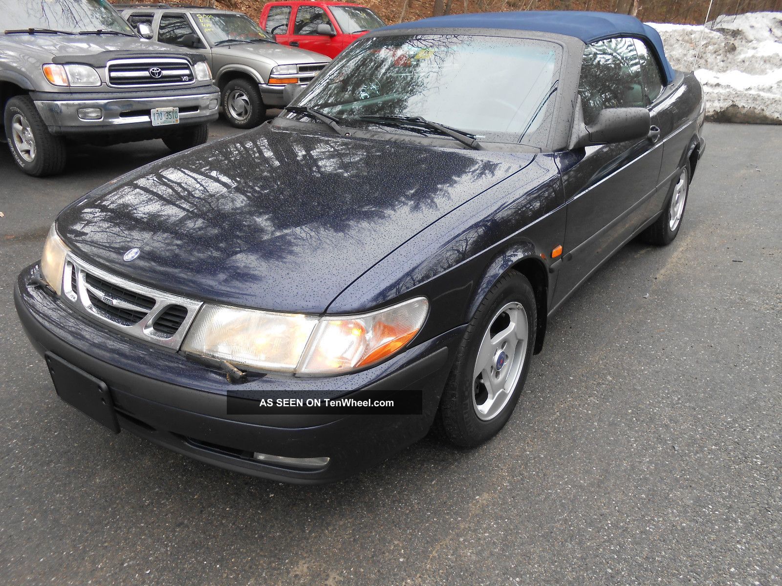 1999 Saab 9 - 3 Turbo Convertible Very Runs Perfect. 9-3 photo